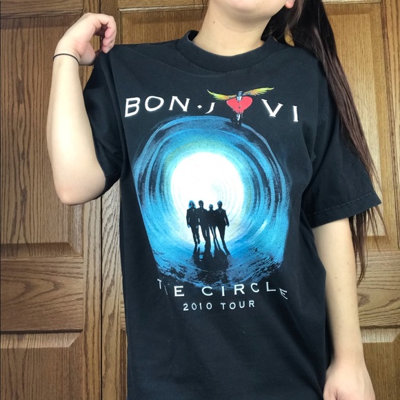 Alstyle Other - 5 for 25$ 💜Bon Jovi the circle tour 2010 band tee